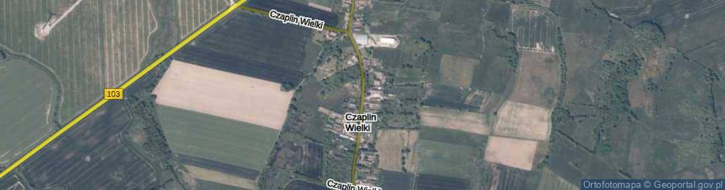 Zdjęcie satelitarne Czaplin Wielki ul.